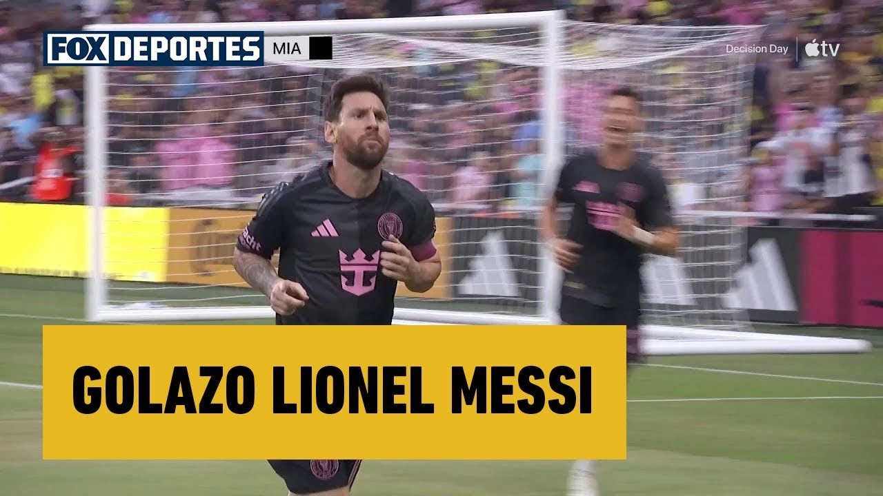 Messi Scores Stunning Goal for Inter Miami ⚽