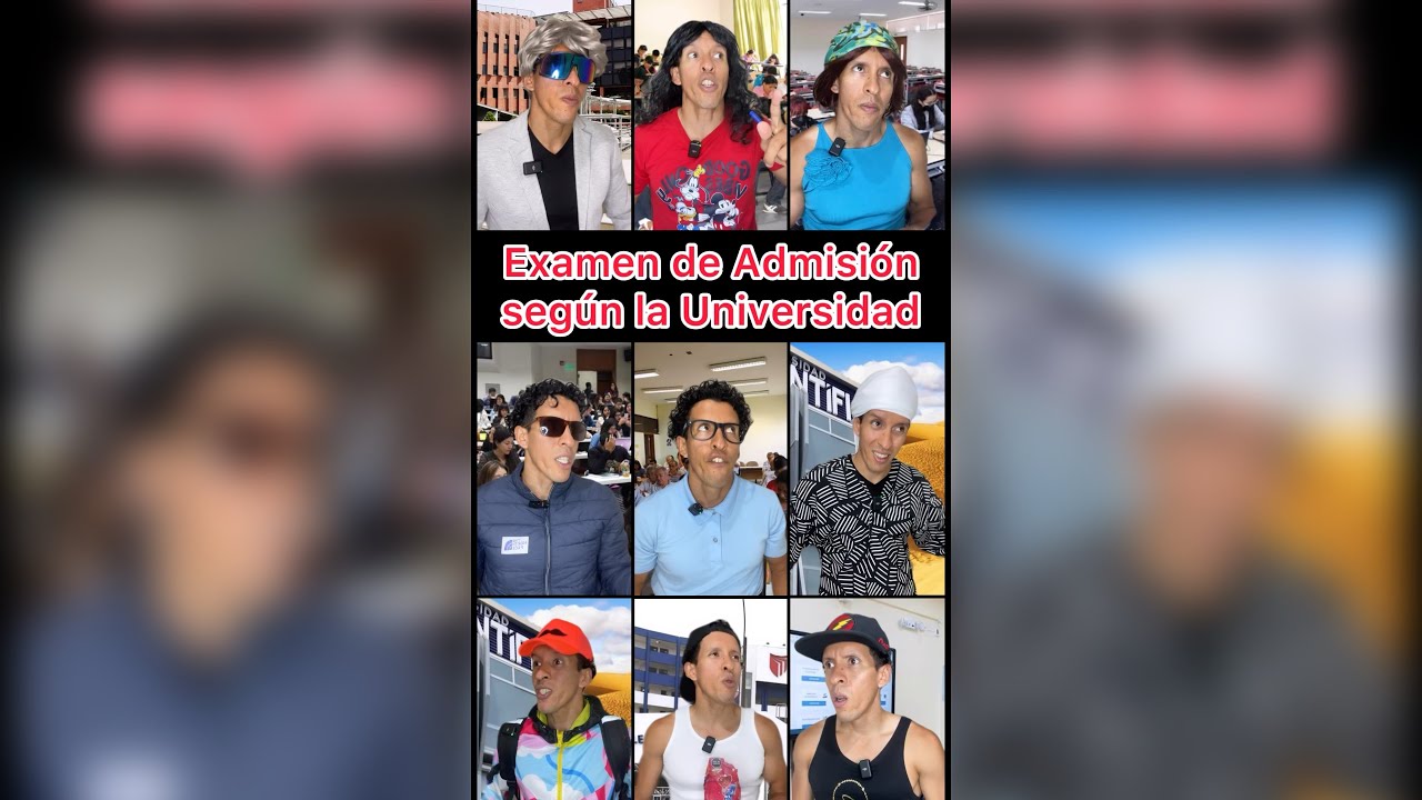 Examen de Admisión Universitaria 😂📄