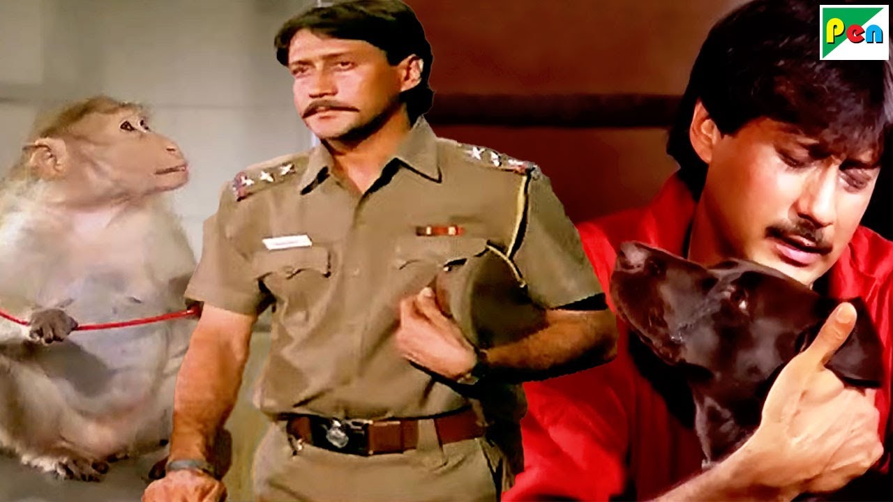बजरंगबली बन्दर, वफादार कुत्ता & Jackie Shroff की मूवी सीन्स