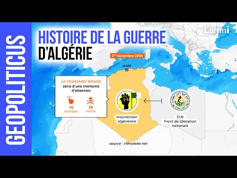 Histoire de la guerre d'Algérie | Géopoliticus | Lumni
