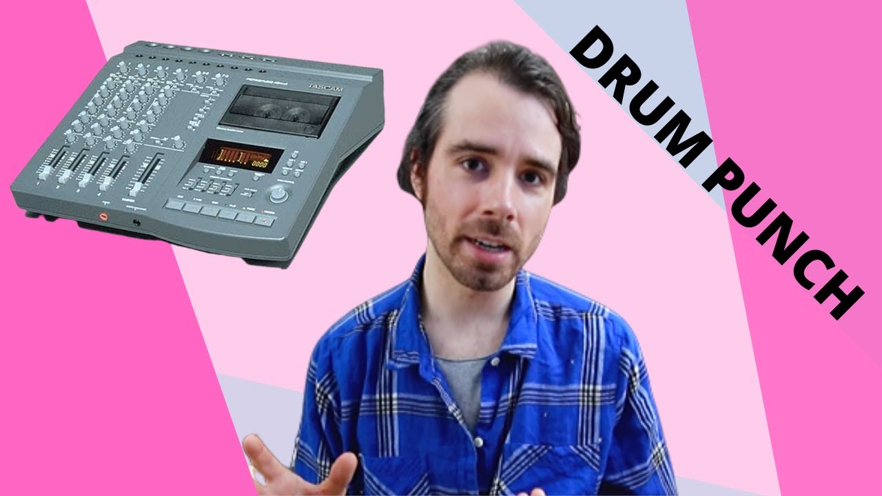 How to Pump up your Drums with any Tascam Portastudio