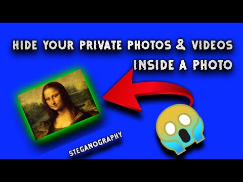 Hide Anything Inside A Photo ⚡ | Steganography In Android Explained | How To Creat Steganography ?