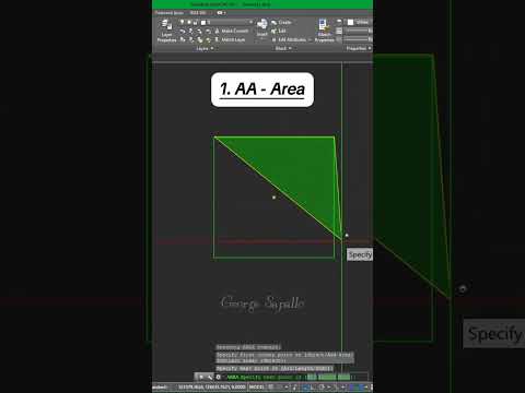 AutoCAD Area Command Explained in Seconds!