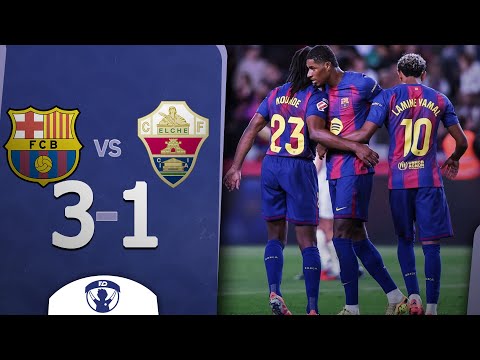 ✅ BARCELONA vs ELCHE [EN VIVO] 🏆 JUEGA LAMINE YAMAL LA LIGA ESPAÑOLA | LA SECTA DEPORTIVA