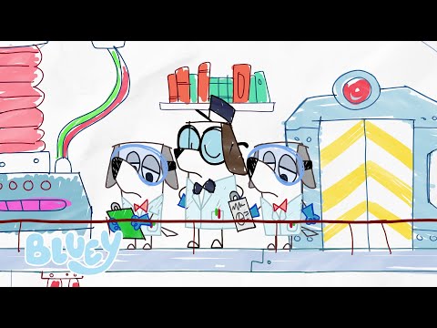 Les majordomes 📝 | Les Petites Histoires de Bluey | Bluey Français Chaîne Officielle