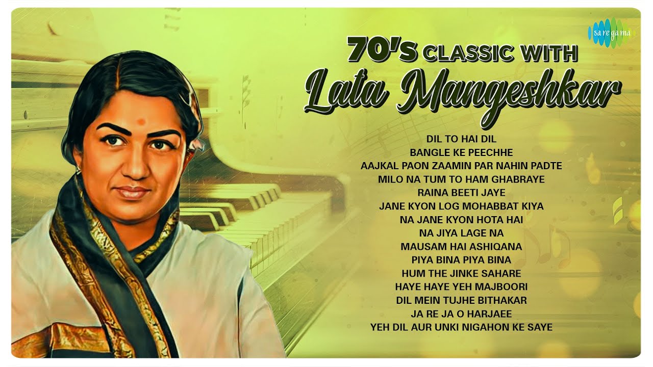 70s Classic Hits with Lata Mangeshkar | Timeless Hindi Melodies ๐ถ