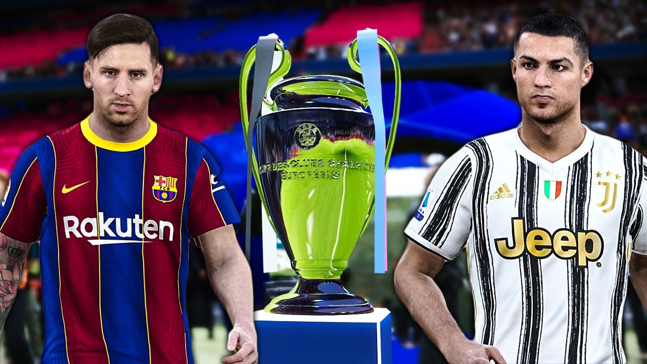 PES 2021 UEFA Champions League Final: Barcelona vs Juventus β½