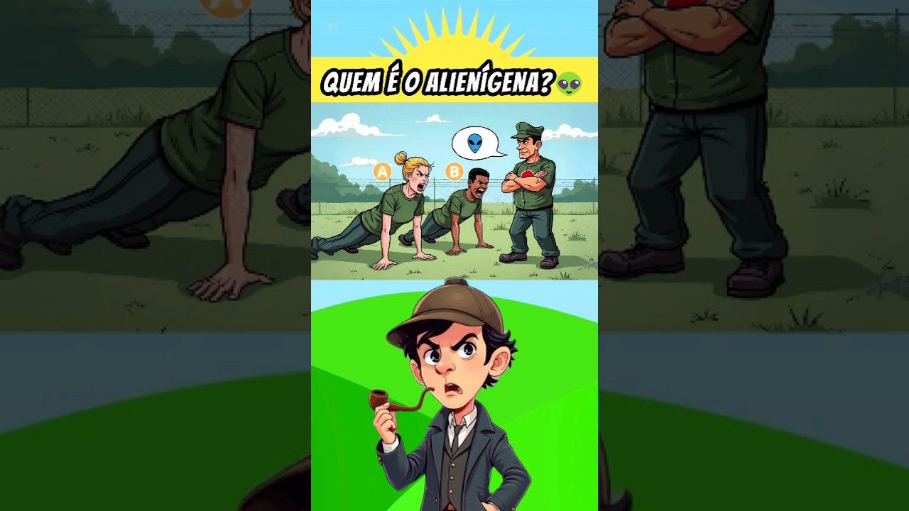 Quem é o Alienígena? Desafie sua lógica! 👽
