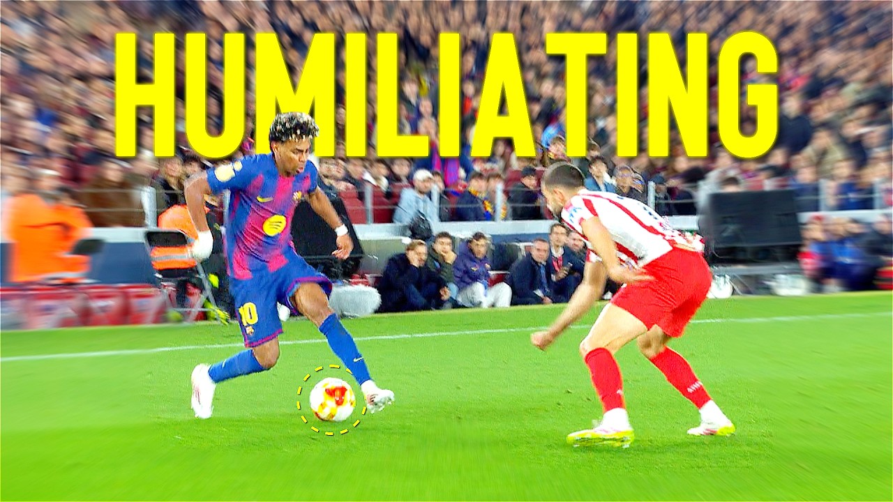 50+ Players Humiliated by Lamine Yamal ᴴᴰ