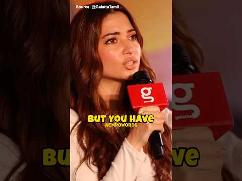 Tamannaah Bhatia on Love, Pain & Moving On 🌸✨