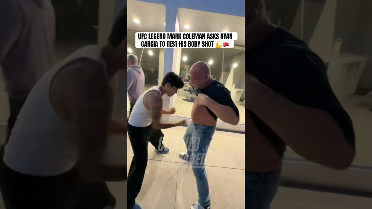UFC Legend Mark Coleman Challenges Ryan Garcia 💥