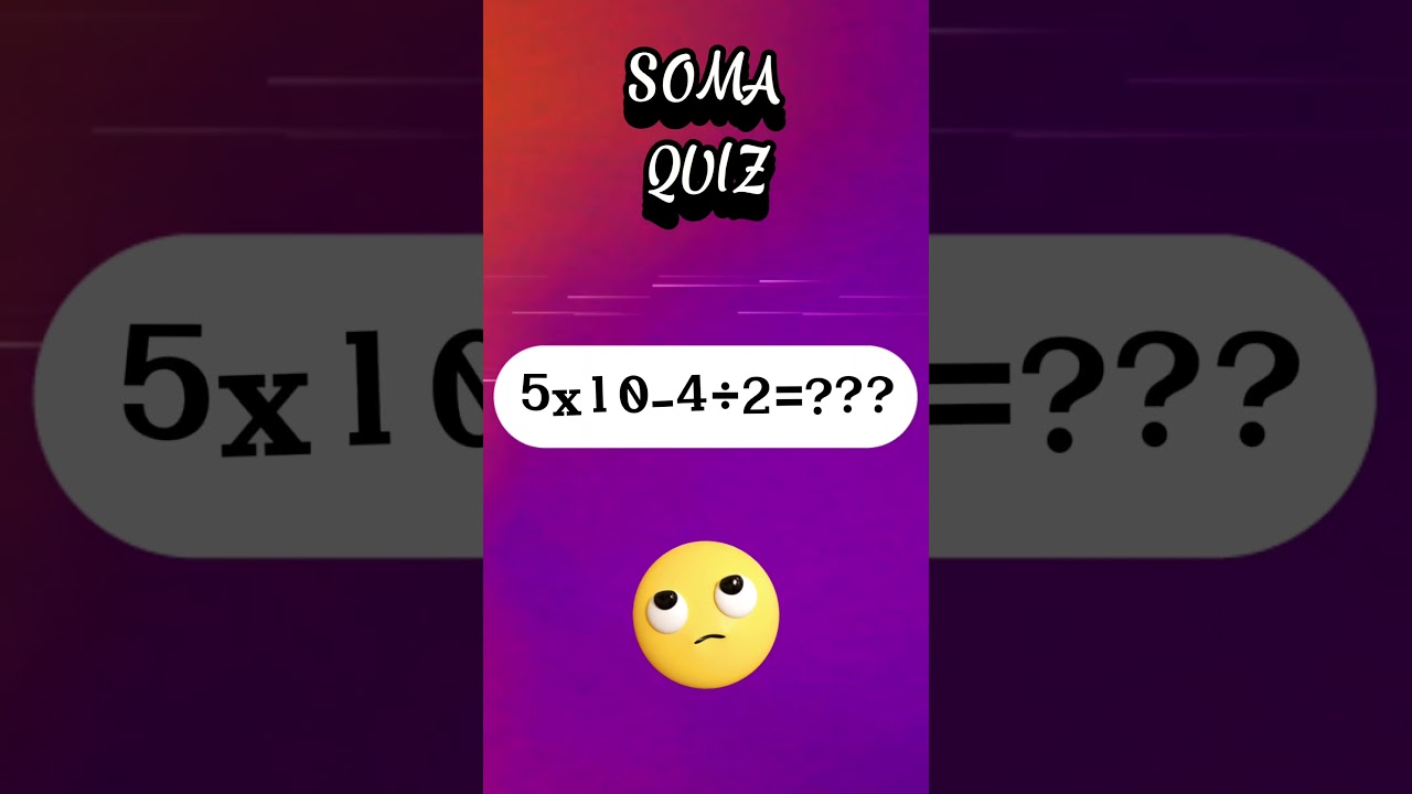 Desafio Matemático! 😃 #quiz #matematica #soma Deixe sua Resposta nos Comentários! 💬