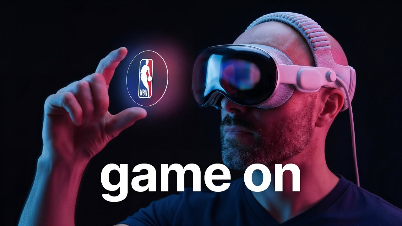The NBA App on Apple Vision Pro (Tabletop Mode is Wild!)
