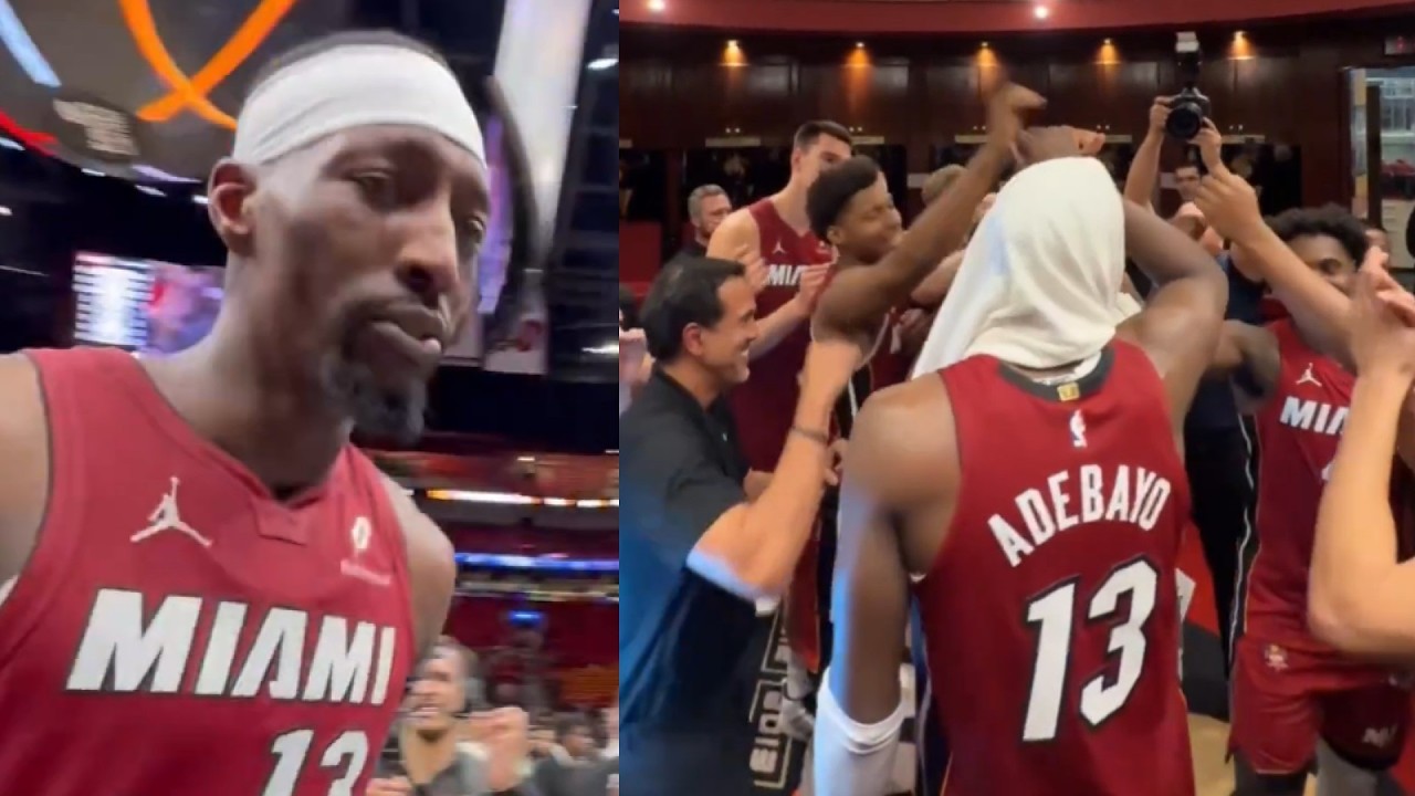 Bam Adebayo's Emotional Night & Heat Celebration 🏀