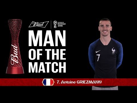 Antoine Griezmann (France) - Man of the Match - MATCH 5