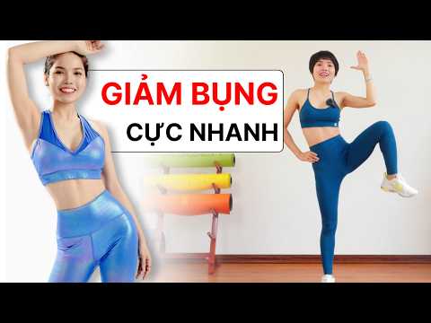 15 phút giảm mỡ bụng đứng (Giảm 5cm Vòng Eo sau 2 tuần) | Hoàng Uyên Yoga