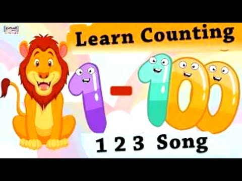 Learn Counting 1- 100 | Easy Numbers Song In English For Kids - Beginners | 1-100 Rhyme | 23 M Views
