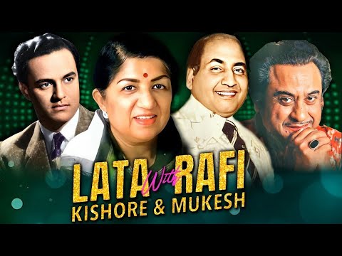 Greatest Bollywood Duet Songs | Kishore, Lata, Mukesh & Rafi | Evergreen Hits Jukebox