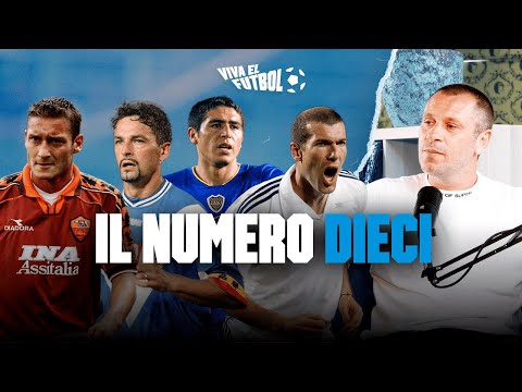 IL NUMERO 10: Baggio, Totti, Zidane e Riquelme