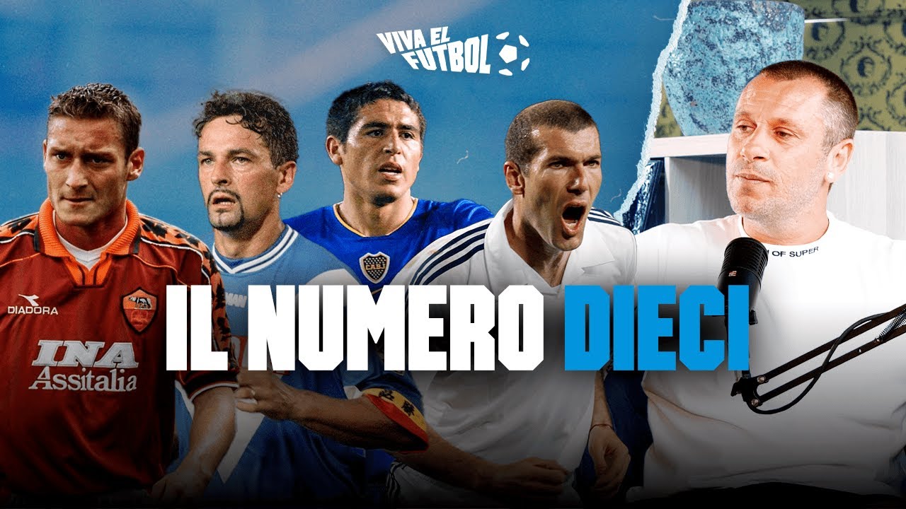 IL NUMERO 10: Baggio, Totti, Zidane e Riquelme
