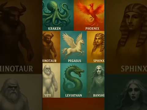 Top 9 Most Powerful Mythical Creatures | Legends & Myths.