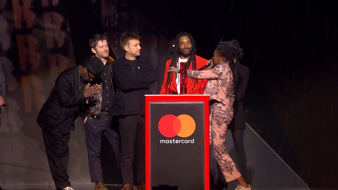 Gorillaz win British Group | The BRIT Awards 2018