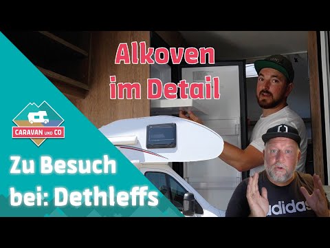 Zu Besuch bei: Dethleffs | Alkoven im Detail: Dethleffs Trend A 5887