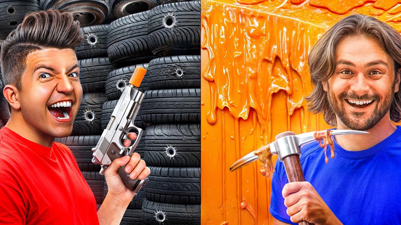 100 Layers of Rubber vs Glue: A Unique Challenge