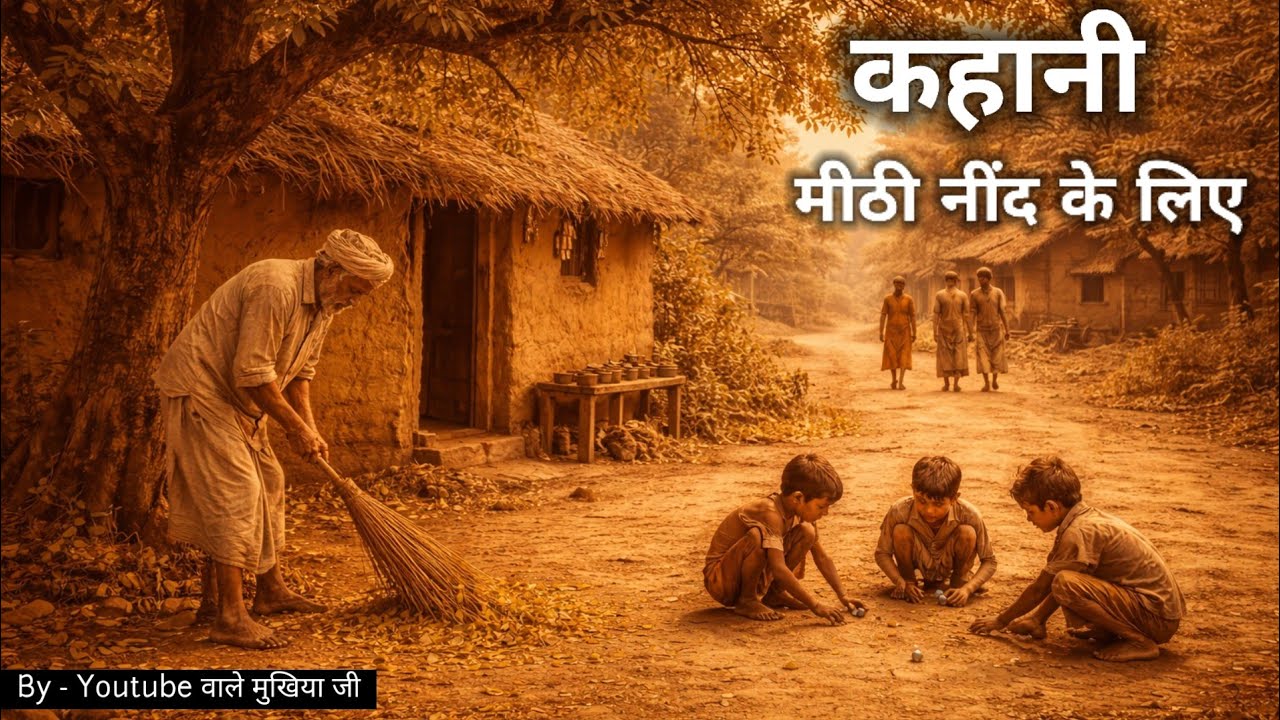 एक सुकून भरी गाँव की रात 🌙 | दिल छू लेने वाली कहानी | Deep Sleep Story | Relaxing Hindi Kahani