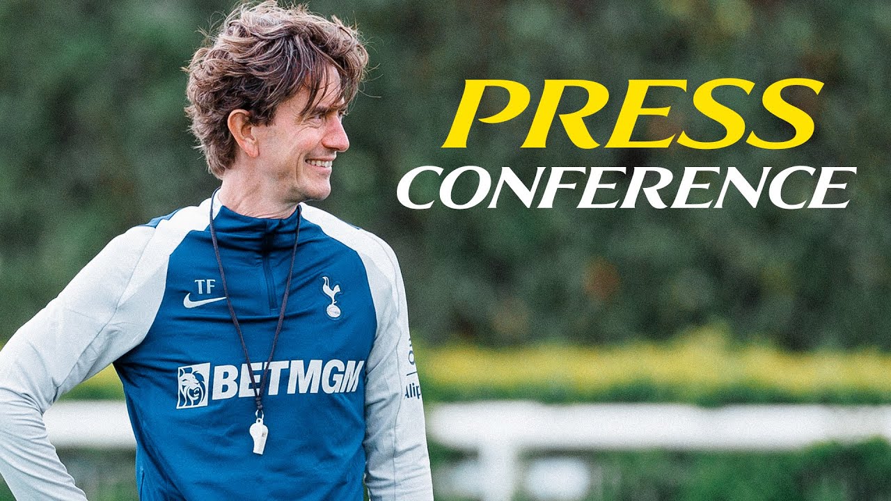 Thomas Frank's First Press Conference as Tottenham Hotspur Head Coach ⚽