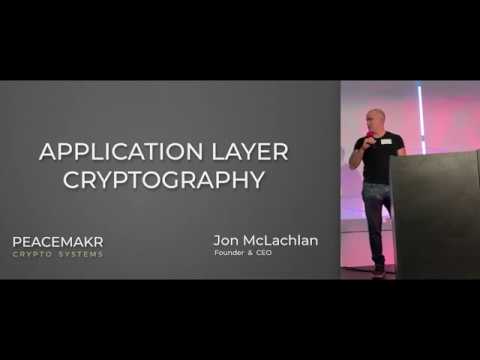 Application Layer Cryptography