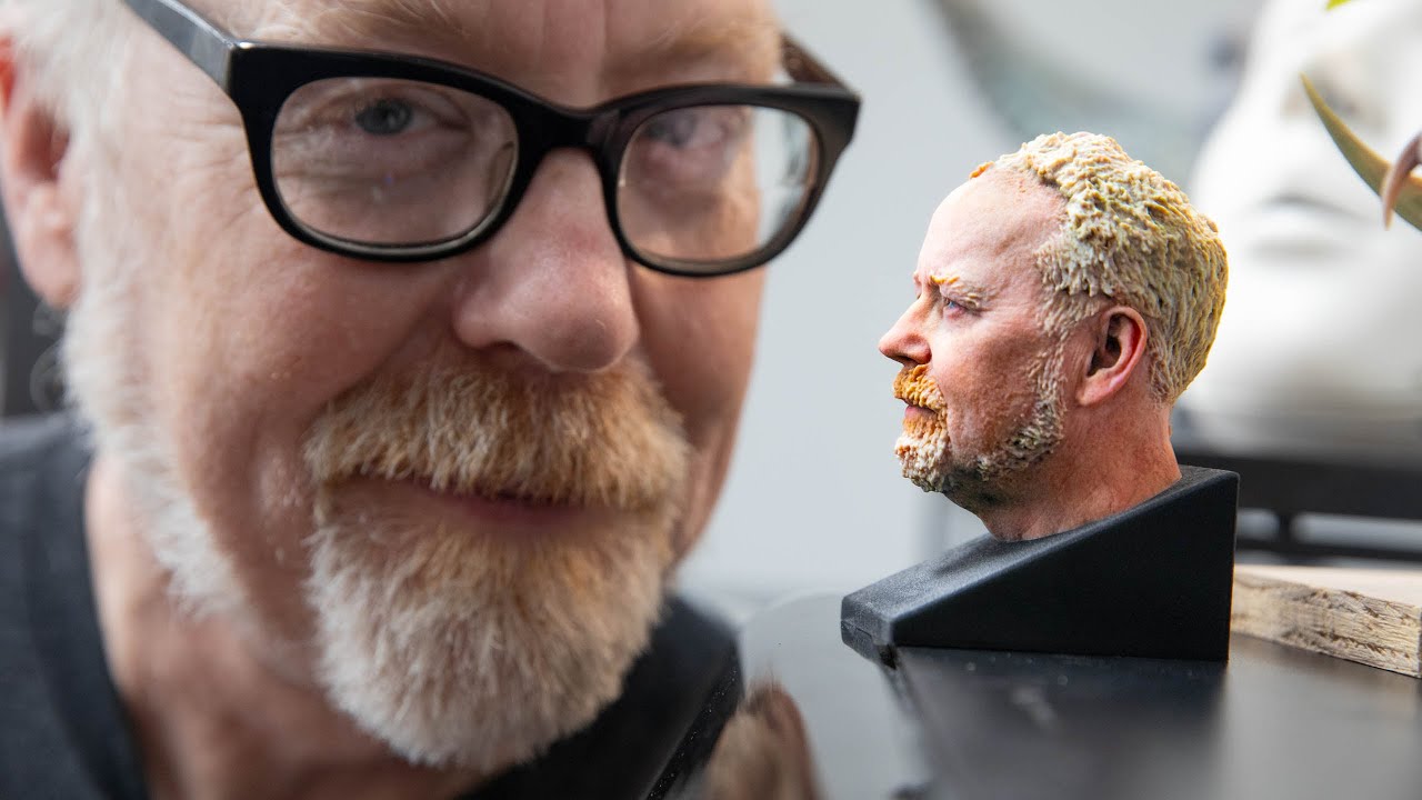 Adam Savage Explores Full Color Resin 3D Printing 🎨