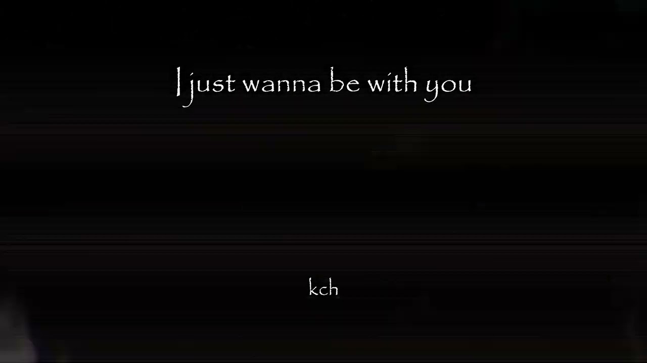KCH - I Just Want to Be with You ❤️ | Heartfelt Love & Nostalgia
