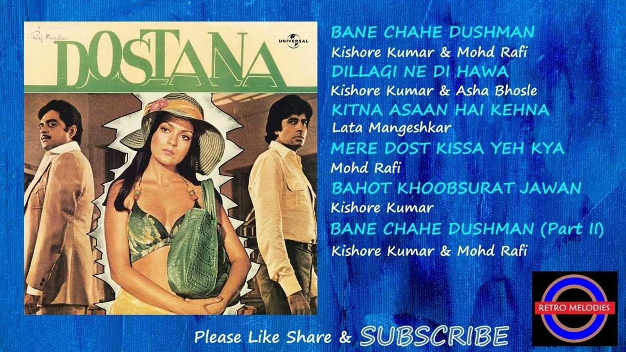 Dostana (1980) All Songs ๐ถ | Classic Hits from the Iconic Bollywood Film
