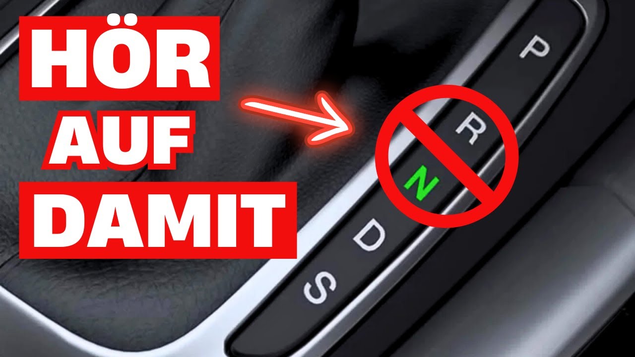10 Fehler, die du bei Automatikautos vermeiden solltest 🚗