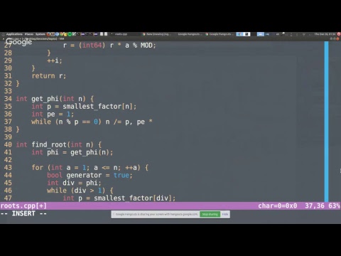 Primitive roots modulo n and discrete logarithm
