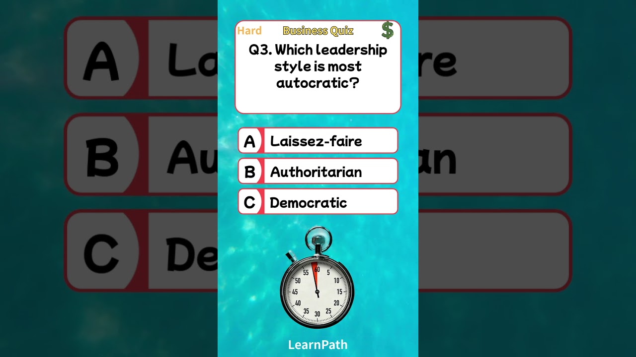 Business Quiz 8 - can you get 5/5? #learnpath  #quiztime  #quizchallenge   #business  #entrepreneur