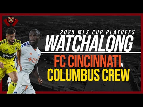 FC Cincinnati vs. Columbus Crew | LIVE MLS Cup Playoffs Watchalong