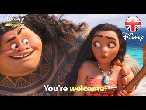 Moana's 'You're Welcome' Sing-Along 🎶 | Disney UK