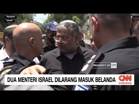 Dua Menteri Israel Dilarang Masuk Belanda