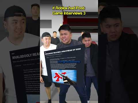 If ROBLOX Had Post Game Interviews 3