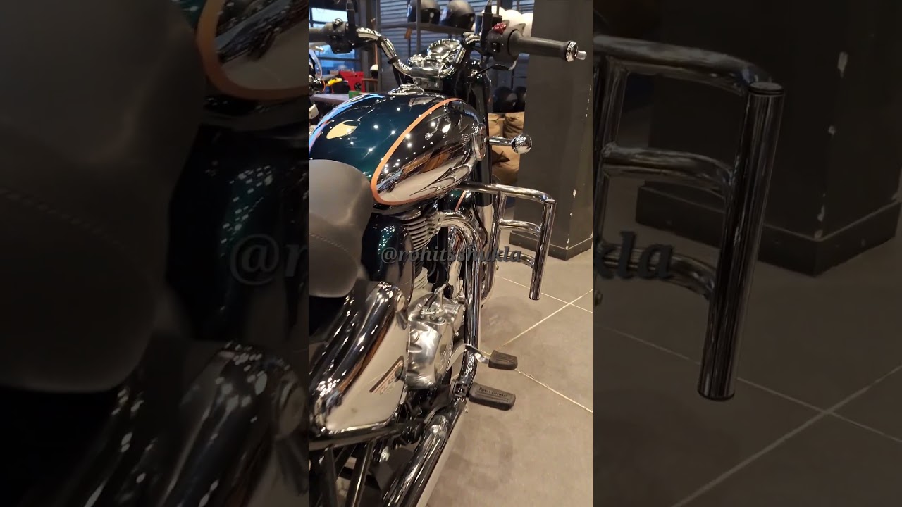 Royal Enfield Classic 350 Emerald Green Chrome 🏍️
