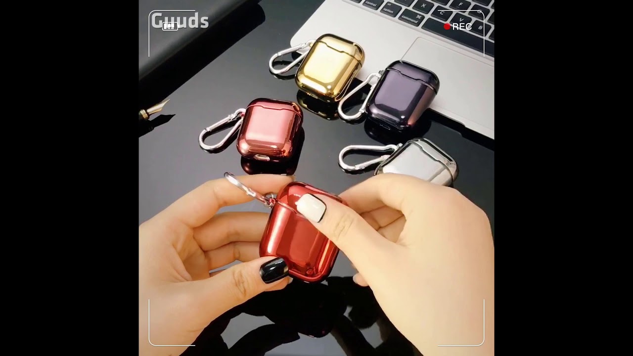 Electroplated TPU AirPods Case – Stylish & Protective