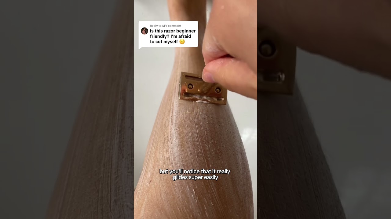 First-Time Shaving with Bambaw Safety Razor 🪒