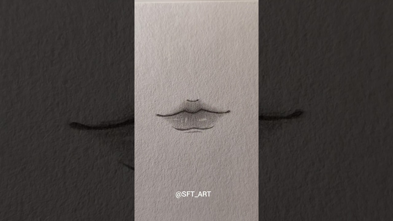 Step-by-Step Guide to Drawing Lips ✨