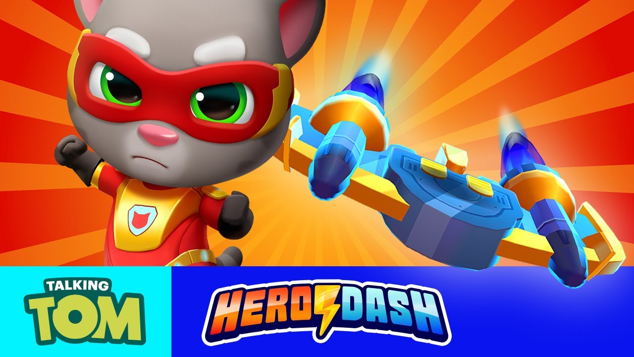 New Hyperboard Gadget in Talking Tom Hero Dash 🚀