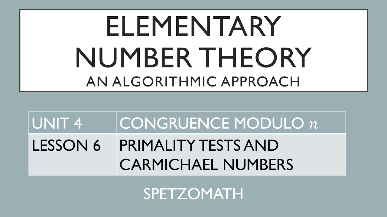 Fermat Primality Test & Carmichael Numbers: Unveiling the Limitations π
