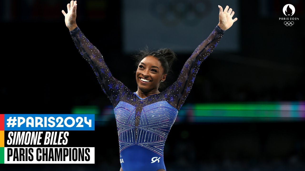 Simone Biles' Stunning Floor Routine Secures Gold at Paris 2024 🥇