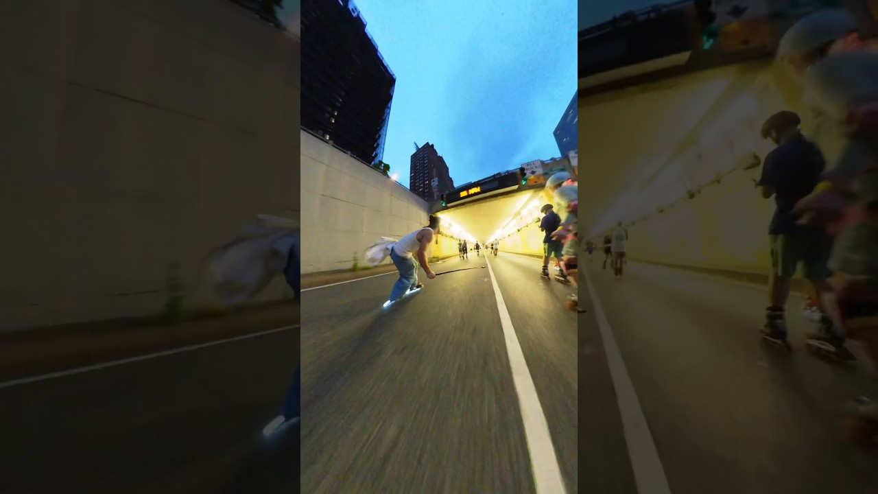 Big Apple Roll 2023: NYC Tunnel Skate 🚶‍♂️