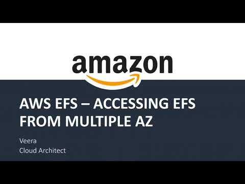 Create and Use AWS EFS for Scalable Storage